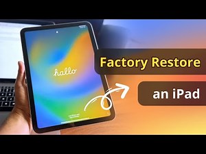 How to Factory Restore an iPad without Password or Computer | 2025 Update 🆕