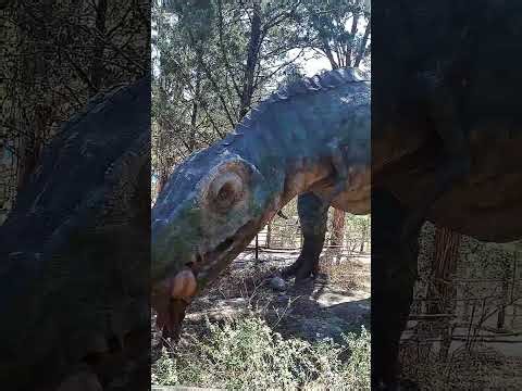 JURASSIC PARK (DINOS) EN EL COMPLEJO 7 CASCADAS LA FALDA SERRANIAS DE CORDOBA