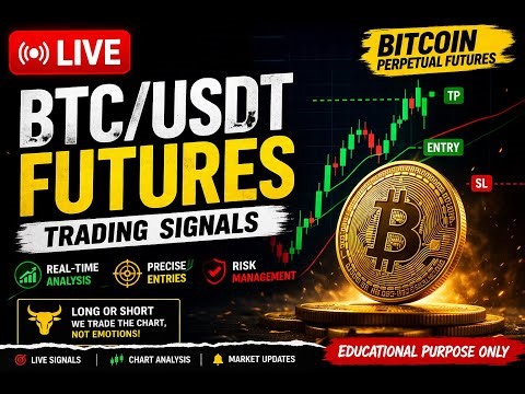 LIVE BTC/USDT Futures Trading Signals | Bitcoin Perpetual Trading Strategy | Crypto Live Analysis
