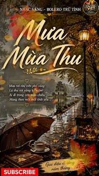 MƯA MÙA THU - Nhạc Trữ Tình Buồn Da Diết Hay Nhất Mùa Thu 2026 #nhachaymoingay #bolero #nhachay