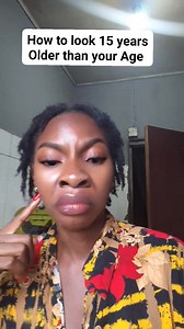 1.6K views · 15 reactions | How to look 15 years older than your Age Eat all the junk food  Drink soda drinks  Eat your over processed food | Amanda Oge | Facebook