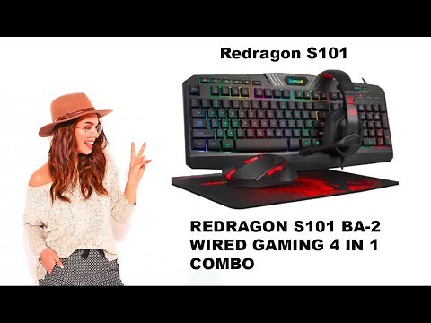 REDRAGON S101 BA-2 WIRED GAMING 4 IN 1 COMBO