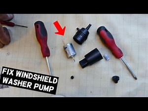 FIX WINDSHIELD WASHER PUMP