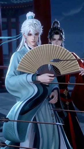 “谁要你护着？”“林小公子舞剑，是真好看”/•᷅•᷄\\୭箭雨袭来·并肩破局✌︎' ֊'