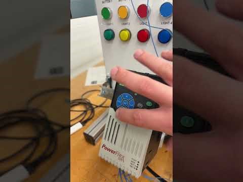 Programming the Parameters for Powerflex525 Digital Inputs for Three Wire Control