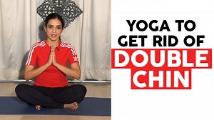 193K views · 8.2K reactions | Try these easy yet effective 3 yoga moves and tips to get rid of your double chin. Watch the video now! #FitTak #Yoga | Fit Tak | Facebook