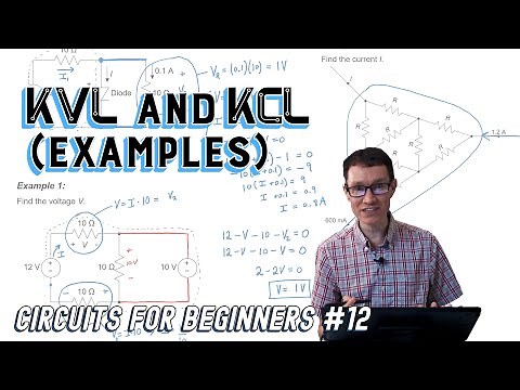 KVL and KCL Examples (Circuits for Beginners #12)