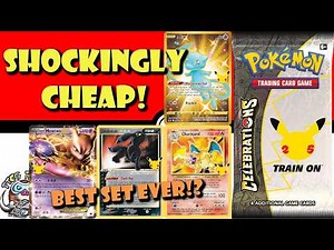 25th Anniversary Pokémon Cards Shocking Cheap! Celebrations Most Valuable Cards ! (Pokémon TCG News)
