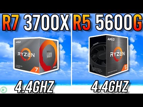 Ryzen 7 3700X vs Ryzen 5 5600G - Any Difference?