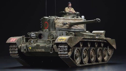 PLASMO A-34“彗星” Mk.I - 黄蜂72比例 - 坦克模型