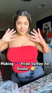 Delicious Haitian Fried Turkey Recipe Taso Kodenn Homemade Cooking #homemade #food