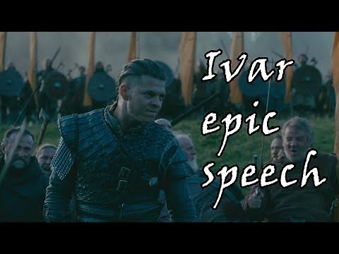 VIKINGS || Ivar epic walk/speech scene || season 5 episode 10