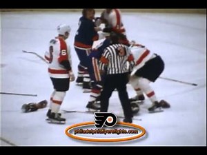 May 1, 1975 Garry Howatt vs Dave Schultz New York Islanders vs Philadelphia Flyers