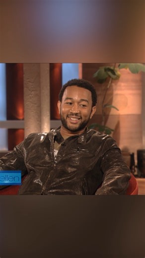 John Legend stopped by my show in 2006, and I found out he's a spelling wizard. He can even spell wienerschnitzel. | Ellen DeGeneres