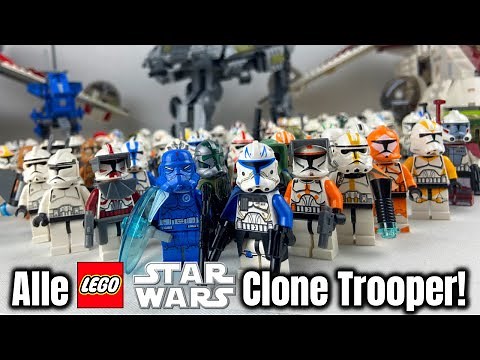 Teil 2: Alle LEGO Star Wars Clone Trooper Minifiguren! | Preis, Sets und Hintergrundinfos...