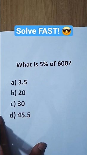 Find Percentages in Seconds | Percentage Problems - Shortcuts & Tricks #maths #percents #mathtrick