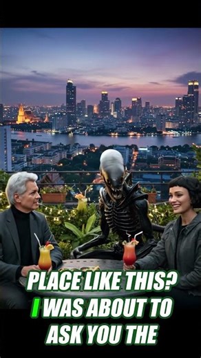 What brings an Alien like you to a place like this?