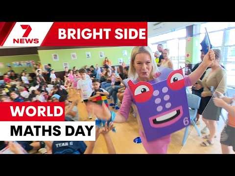 Numbers come to life for World Maths Day in Mount Pritchard | 7NEWS