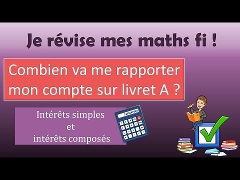 Je calcule les intérêts de mon livret A
