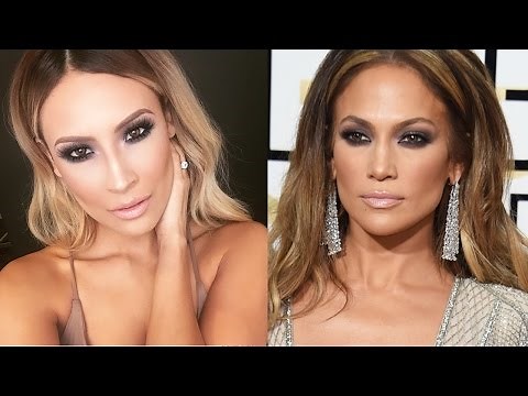 jlo Golden Globes Makeup Tutorial - Desi Perkins