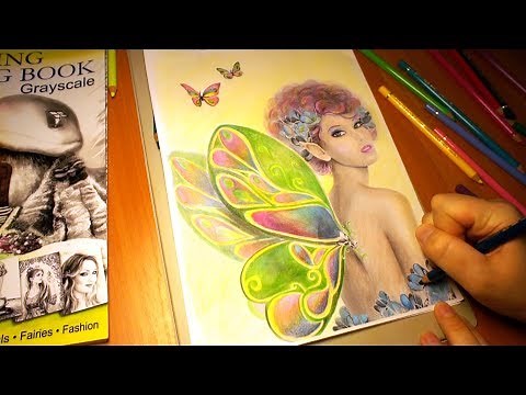 Tutorials - Color in a Grayscale Image. by Alena Lazareva. Amazing coloring book.