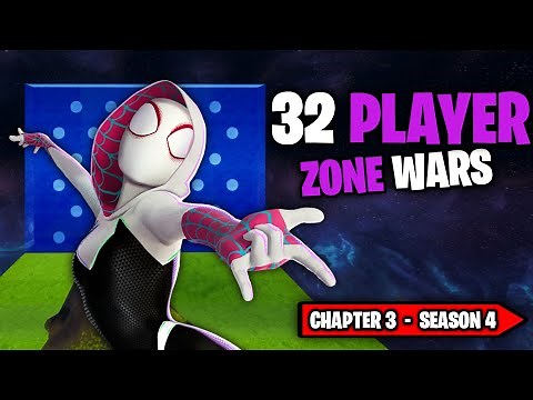 *UPDATED* 32 Player Zone Wars map in Fortnite Chapter 3 Season 4