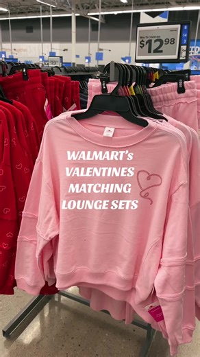 Valentine's Day Matching Lounge Sets at Walmart