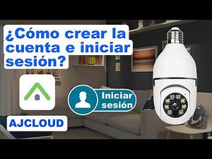 AJCLOUD How to create an account and log in to the app?