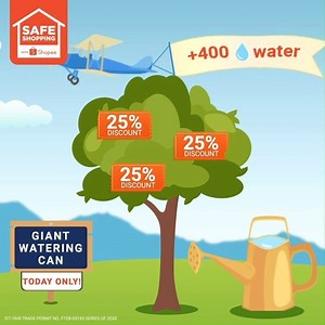 2.2K views · 144 reactions | Tag your family and friends to join the Giant Watering Can Event at Shopee Farm!  Get your full day’s self-water supply worth 400 water drops in one go! Join Now: https://shopee.ph/m/shopee-farm DTI Fair Trade Permit No. FTEB-03195 Series of 2020 | Shopee | Facebook