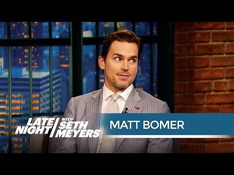 Matt Bomer: Singing Helped Me Strip in Magic Mike XXL - Late Night with Seth Meyers