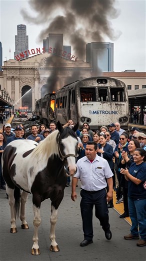 Hero Horse Stops Train From Exploding! #rescue #animals #pets | Peter experience