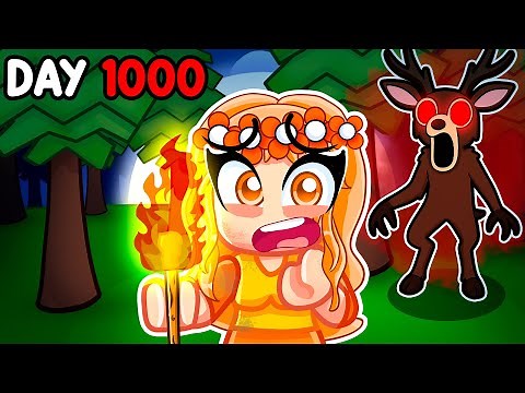 It Took FOREVER To SURVIVE 1,000 DAYS In 99 Nights in The Forest!