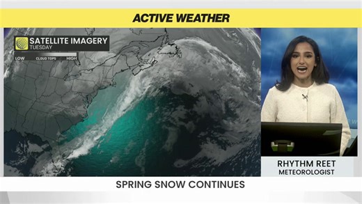 Arctic air follow snowfall across Atlantic Canada