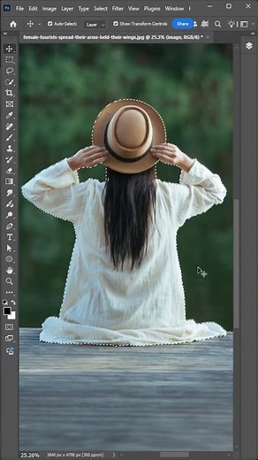 How to get a look clean and Refine Edges in Adobe Photoshop | Photoshop Tutorial US