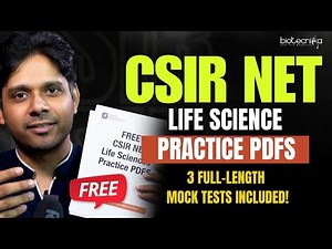 Free CSIR NET Life Sciences Triple Practice Papers PDF – Download 3 Full-Length Mock Tests