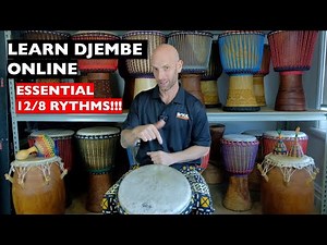 2 ESSENTIAL Djembe Rhythms in 12/8 | Learn Djembe Online