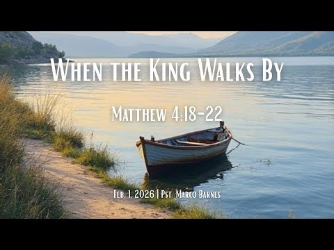 When The King Walks By