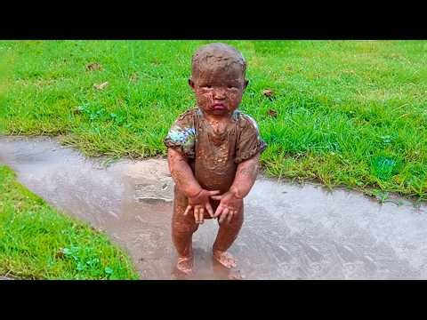 Try Not To Laugh: Funny Baby Fails 🤣 Best July Moments | Baby Bliss