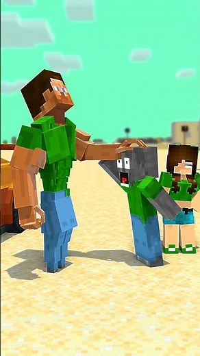 Herobrine Vs Superior Steve and his friends - Minecraft Animation #minecraftanimation