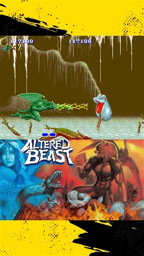 Altered Beast (Arcade 1988) - Stage 2 #arcade #sega #AlteredBeast | Joystick Odyssey