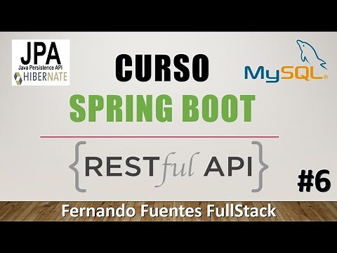 ✅CURSO SPRING BOOT + API REST + JPA + MySQL✅#09 CRUD Controlador 📗En español desde cero