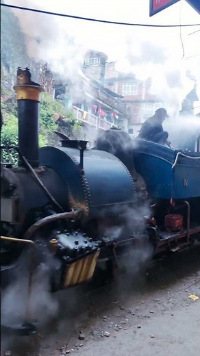 DHR, Darjeeling Himalayan Rail. steam loco.#train#darjeeling To Ghoom#toytrain#travel