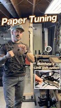 Paper Tuning | Mathews Limb Shift