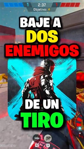 BAJE A DOS ENEMIGOS DE UN TIRO😮 #bloodstrikelatam #embajadorbloodstrike #viral #shorts