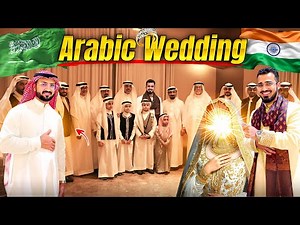 Saudi Wedding But Dulha Desi | Walimah Ceremony