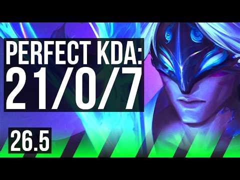 MASTER YI vs TALON (JGL) | Perfect KDA: 21/0/7, 49K damage | EUNE Grandmaster | 26.5