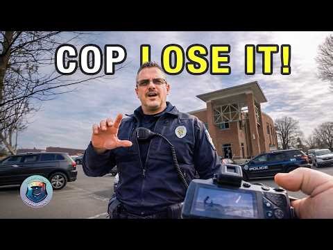 Shocking! Crazy Cop Snaps in 1st Amendment Audit at Plymouth Post Office | Corrupt Cops Caught