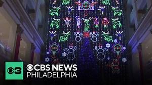 Wanamaker Christmas Light Show and Dickens Village set come back in November