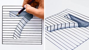 1.7M views · 107 reactions | Trucos fáciles de dibujo en 3D || Cómo dibujar en perspectiva para principiantes: | Ideas en 5 minutos Familia | Facebook