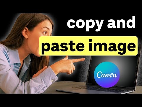 How to Copy Paste Image From Different Design Canva